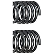 929-932 Rear, Driver and Passenger Side Coil Springs, Set of 2 OE Solutions Series