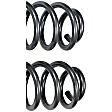 929-936 Rear, Driver and Passenger Side Coil Springs, Set of 2 OE Solutions Series