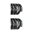 929-946 Front, Driver and Passenger Side Coil Springs, Set of 2 OE Solutions Series