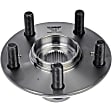 930-000 Front, Driver or Passenger Side Wheel Hub, 5 Lugs, 3.5L, 6Cyl, OE Solutions Series