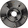 930-003 Front, Driver or Passenger Side Wheel Hub, 5 Lugs, OE Solutions Series