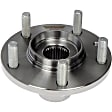 930-004 Front, Driver or Passenger Side Wheel Hub, 5 Lugs, OE Solutions Series