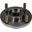 930-011 Front, Driver or Passenger Side Wheel Hub, 4 Lugs, OE Solutions Series
