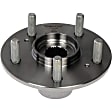 930-026 Front, Driver or Passenger Side Wheel Hub, 5 Lugs, Without Bearing, OE Solutions Series