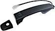 93023 Front, Driver Side Black Exterior Door Handle, With Key Hole, Help Series