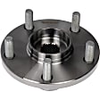 930-401 Front, Driver or Passenger Side Wheel Hub - Sold individually, Without Bearing
