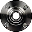 930-412 Front, Driver or Passenger Side Wheel Hub, 4 Lugs, OE Solutions Series