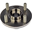 930-413 Front, Driver or Passenger Side Wheel Hub, 4 Lugs, OE Solutions Series