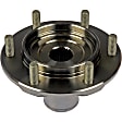 930-417 Front, Driver or Passenger Side Wheel Hub, 6 Lugs, 4WD, OE Solutions Series