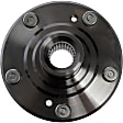930-460 Front, Driver or Passenger Side Wheel Hub, 5 Lugs, OE Solutions Series