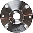 930-550 Wheel Hub, 4 Lugs, OE Solutions Series