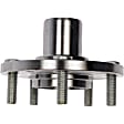 930-554 Front, Driver or Passenger Side Wheel Hub, 5 Lugs, OE Solutions Series