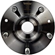 930-555 Front, Driver or Passenger Side Wheel Hub, 5 Lugs, OE Solutions Series