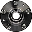 930-555 Front, Driver or Passenger Side Wheel Hub, 5 Lugs, OE Solutions Series