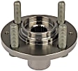 930-604 Front, Driver or Passenger Side Wheel Hub, 4 Lugs, OE Solutions Series