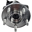 930-612 Front, Driver or Passenger Side Wheel Hub, 5 Lugs, With Bearing, Sensor Included, OE Solutions Series