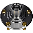 930-627 Front, Driver or Passenger Side Wheel Hub, 5 Lugs, Without Bearing, OE Solutions Series