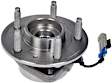 930-634 Front, Driver or Passenger Side Wheel Hub, 5 Lugs, With Bearing, OE Solutions Series