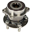 930-654 Rear, Driver or Passenger Side Wheel Hub, 5 Lugs, Sensor Not Included, OE Solutions Series