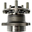 930-654 Rear, Driver or Passenger Side Wheel Hub, 5 Lugs, Sensor Not Included, OE Solutions Series
