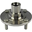 930-702 Front, Driver or Passenger Side Wheel Hub, 4 Lugs, OE Solutions Series