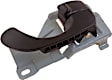 93088 Front Or Rear, Passenger Side Black Interior Door Handle, With Door Lock Button, Help Series