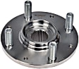 930-980 Front, Driver or Passenger Side Wheel Hub, 4 Lugs, Without Bearing, OE Solutions Series
