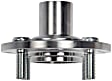 930-980 Front, Driver or Passenger Side Wheel Hub, 4 Lugs, Without Bearing, OE Solutions Series