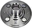 930-981 Front, Driver or Passenger Side Wheel Hub, 4 Lugs, Without Bearing, OE Solutions Series