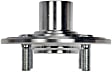 930-981 Front, Driver or Passenger Side Wheel Hub, 4 Lugs, Without Bearing, OE Solutions Series