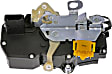 931-123 Front, Passenger Side Door Lock Actuator, Coupe, Latch and Actuator Assembly, with Keyhole
