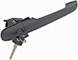 93130 Front, Driver or Passenger Side, or Rear, Passenger Side - Cargo Textured Black Exterior Door Handle, With Key Hole, Help Series