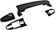93134 Front, Driver Side Textured Black Exterior Door Handle, With Key Hole, Help Series