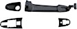 93134 Front, Driver Side Textured Black Exterior Door Handle, With Key Hole, Help Series
