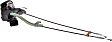 931-845 Rear, Passenger Side Door Lock Actuator, Latch and Actuator Assembly