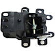 93268 Rear, Passenger Side Black Interior Door Handle, Without Door Lock Button, Sedan, Help Series