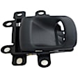 93268 Rear, Passenger Side Black Interior Door Handle, Without Door Lock Button, Sedan, Help Series