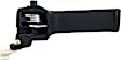 93332 Rear, Passenger Side Black Interior Door Handle, Without Door Lock Button, Extended Cab Pickup, Help Series