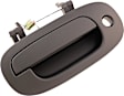 93469 Front, Driver Side Smooth Black Exterior Door Handle, With Key Hole, Help Series