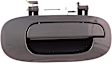 93474 Rear, Passenger Side Smooth Black Exterior Door Handle, Without Key Hole, Help Series