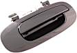 93474 Rear, Passenger Side Smooth Black Exterior Door Handle, Without Key Hole, Help Series