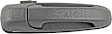 93490 Front, Passenger Side Textured Black Exterior Door Handle, Without Key Hole, Help Series