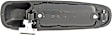 93490 Front, Passenger Side Textured Black Exterior Door Handle, Without Key Hole, Help Series