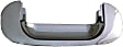 93506 Help Series Tailgate Handle Bezel, Chrome Plastic