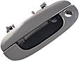 93509 Front, Driver Side Smooth Black Exterior Door Handle, With Key Hole, Help Series