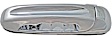 93524 Rear, Driver Side Chrome Exterior Door Handle, Without Key Hole, Help Series