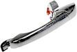 93540 Rear, Driver Side Chrome Exterior Door Handle, Without Key Hole, Help Series