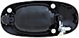 93591 Driver Side, Sliding Door Textured Black Exterior Door Handle, Without Key Hole, Help Series
