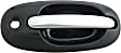93594 Front, Passenger Side Chrome Exterior Door Handle, With Key Hole, Help Series