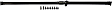 936-007 Rear Driveshaft, 4WD, 2.4L, 4Cyl, OE Solutions Series